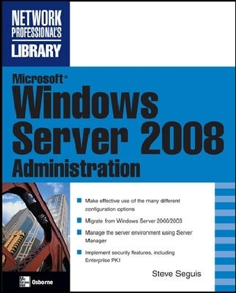 Microsoft Windows Server 2008 Administration main product photo