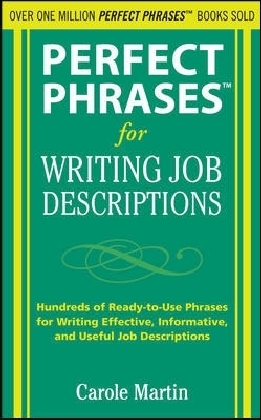 Perfect Phrases for Writing Job Descriptions main product photo