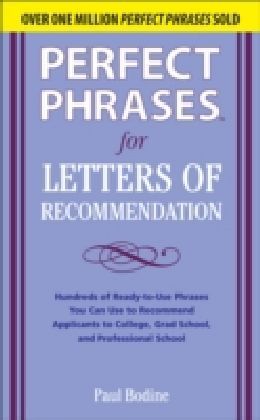 Perfect Phrases for Letters of Recommendation