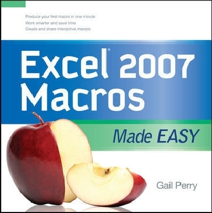 EXCEL 2007 MACROS MADE EASY main product photo