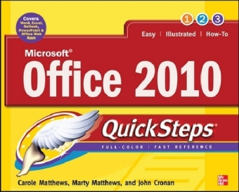 Microsoft Office 2010 QuickSteps