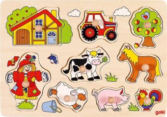 Steckpuzzle Bauernhof