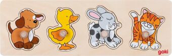Hund, Ente, ... Steckpuzzle