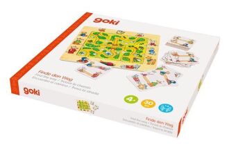 Legespiel Finde den Weg