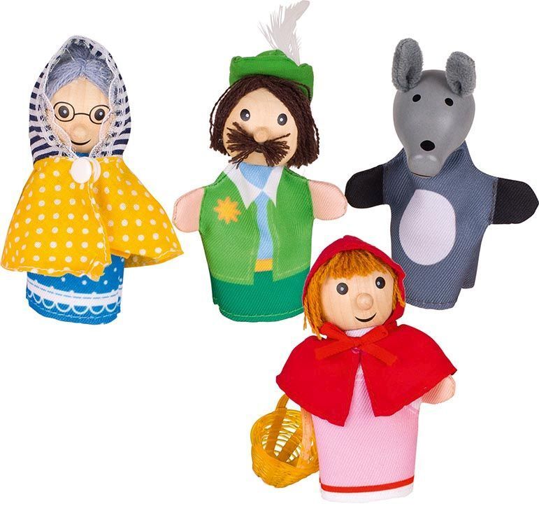 Fingerpuppenset Rotkäppchen main product photo