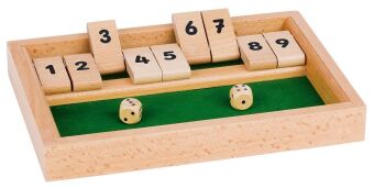 Würfelspiel Shut the box