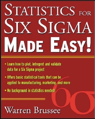 Statistics for Six Sigma Made Easy main product photo