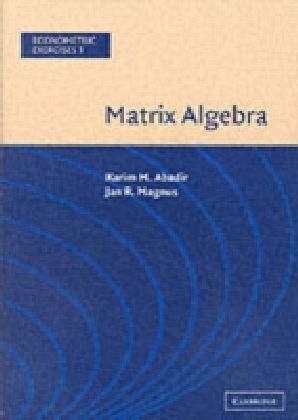 Matrix Algebra main product photo