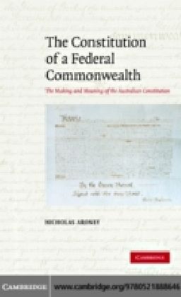 Constitution of a Federal Commonwealth