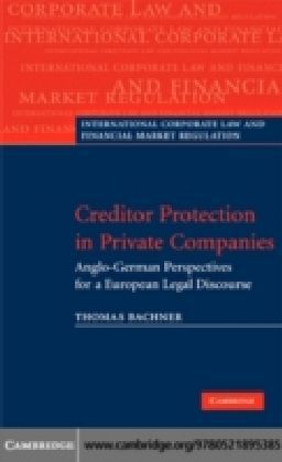 Creditor Protection in Private Companies