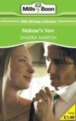 Malone's Vow (Mills & Boon Short Stories)