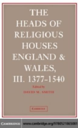 Heads of Religious Houses