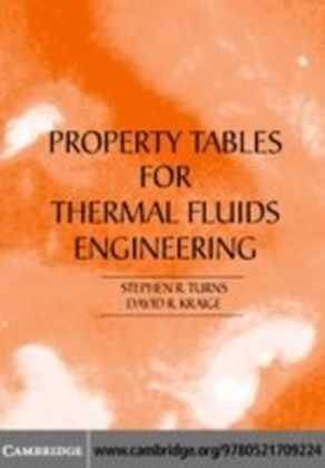 Properties Tables Booklet for Thermal Fluids Engineering