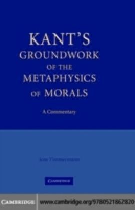 Kant's Groundwork of the Metaphysics of Morals