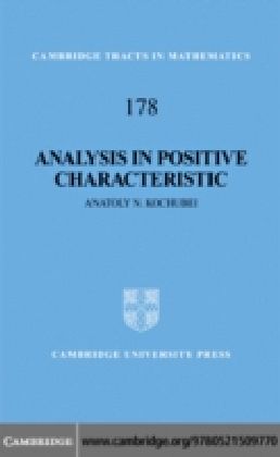 Analysis in Positive Characteristic