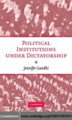 Political Institutions under Dictatorship main product photo