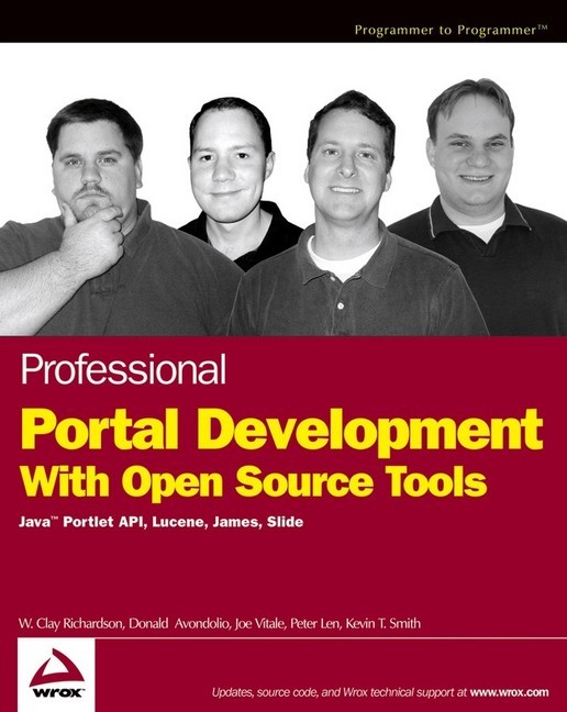 Professional Portal Development with Open Source Tools main product photo
