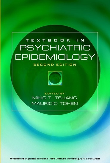 Textbook in Psychiatric Epidemiology, main product photo