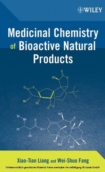 Medicinal Chemistry of Bioactive Natural Products main product photo