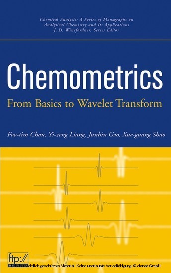 Chemometrics, main product photo
