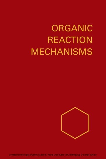 Organic Reaction Mechanisms 1974 main product photo