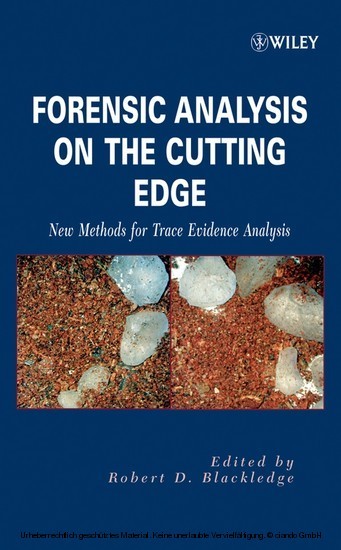 Forensic Analysis on the Cutting Edge, main product photo