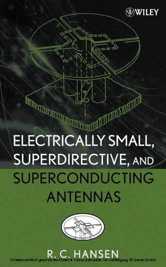 Electrically Small, Superdirective, and Superconducting Antennas main product photo