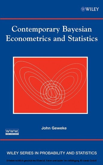 Contemporary Bayesian Econometrics and Statistics main product photo