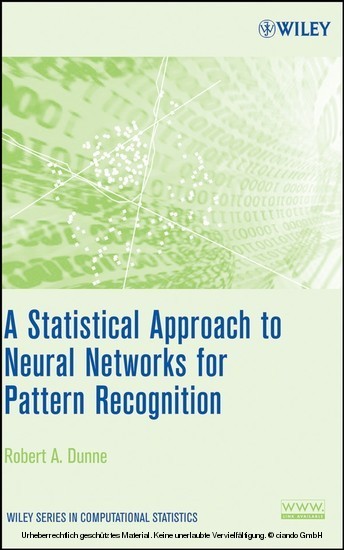 A Statistical Approach to Neural Networks for Pattern Recognition, main product photo