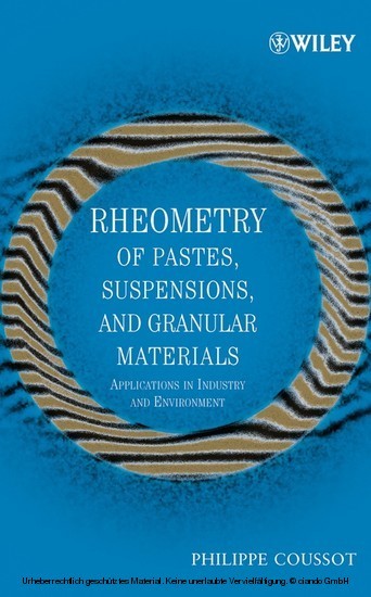 Rheometry of Pastes, Suspensions, and Granular Materials main product photo