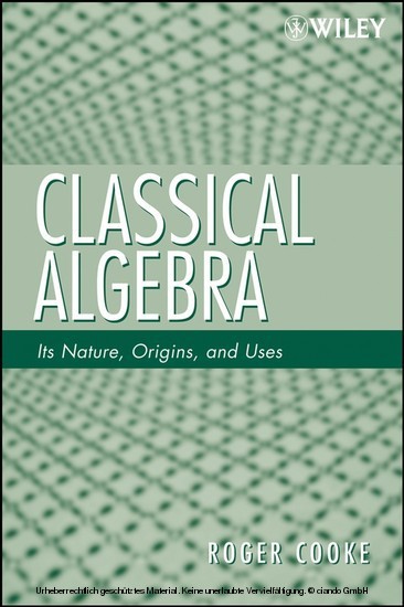 Classical Algebra main product photo