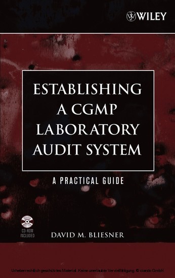 Establishing A CGMP Laboratory Audit System main product photo