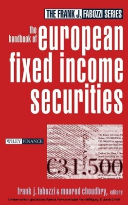 The Handbook of European Fixed Income Securities,
