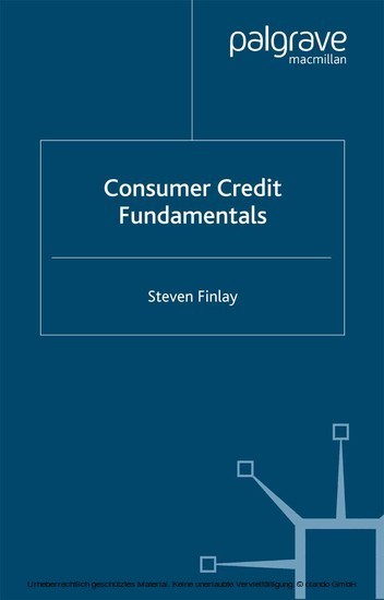 Consumer Credit Fundamentals main product photo