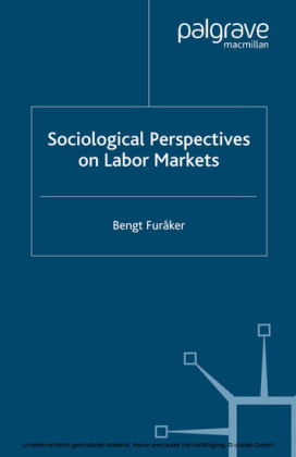 Sociological Perspectives on Labor Markets