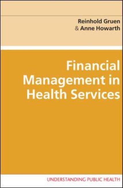 Financial Management In Health Services main product photo