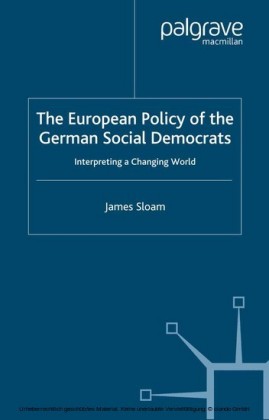 The European Policy of the German Social Democrats