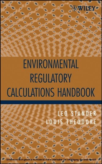 Environmental Regulatory Calculations Handbook main product photo