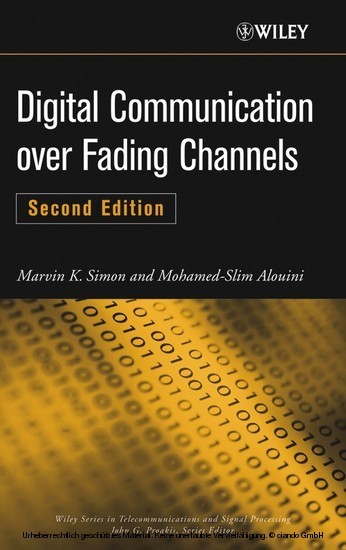 Digital Communication over Fading Channels main product photo