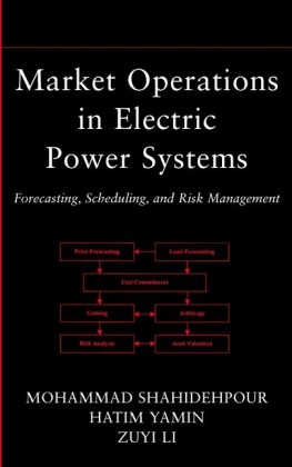 Market Operations in Electric Power Systems