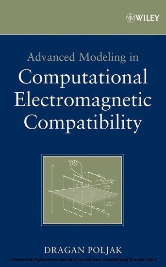 Advanced Modeling in Computational Electromagnetic Compatibility main product photo