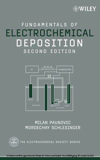 Fundamentals of Electrochemical Deposition main product photo