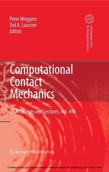 Computational Contact Mechanics main product photo