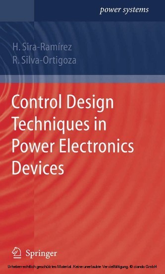 Control Design Techniques in Power Electronics Devices main product photo