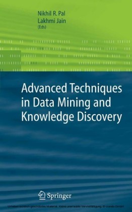 Advanced Techniques in Knowledge Discovery and Data Mining