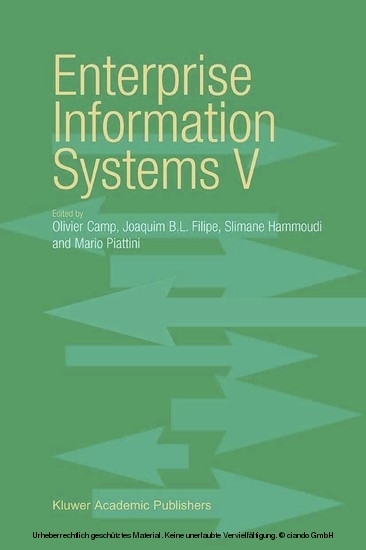 Enterprise Information Systems V main product photo