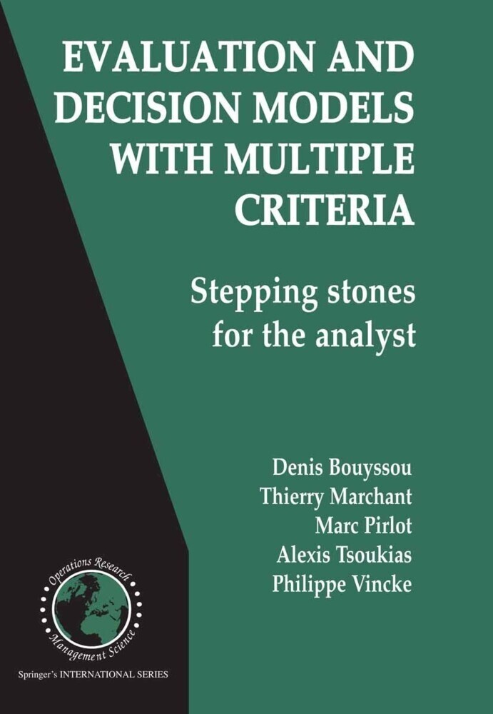 Evaluation and Decision Models with Multiple Criteria main product photo