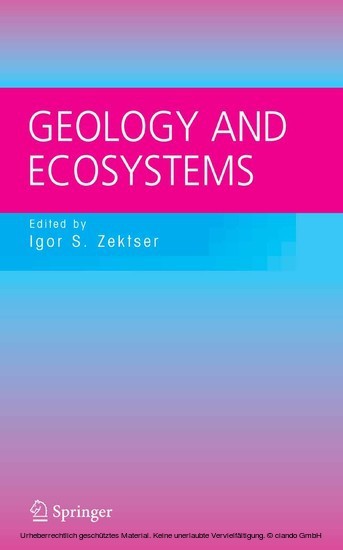 Geology and Ecosystems main product photo
