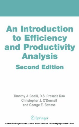 An Introduction to Efficiency and Productivity Analysis