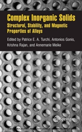 Complex Inorganic Solids